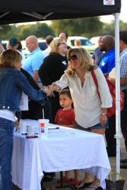 Polly Picking Up the Traverse